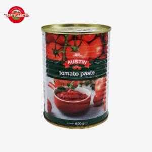 Easy Open Lid Can Tomato Paste , 140g Per Tin Red Tomato Paste