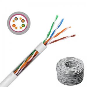 China RJ45 LAN Cable Category 5e 24 AWG Conductor Gauge PVC Jacket For Seamless Connectivity supplier