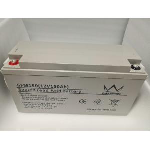 Solar Deep Cycle Gel Vrla Battery , Ups Vrla Battery Maintenance Free