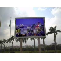 China P10 1R1G1B Advertising Led Screens , Flat Led Video Panels High Definition on sale