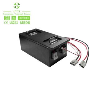 China 48V 60Ah AGV Lithium Battery Removable Charging Battery Long Working Life Lifepo4 Battery supplier