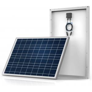 Polycrystalline Balcony Solar Panels Off Grid 100 Watt 12 Volt