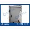 Weather Proof Galvanized Steel Outdoor Equipment Cabinet With Front Door and