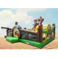 PVC Tarpaulin Inflatable Amusement Park Animal Bear Zoo Theme Digital Printing