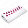 4400mAh Honeycomb Portable Power Bank for Mobile Phones, OEM External Battery