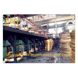 China Copper Continuous Casting Machine Automatic Electrical Wire And Cable Production Line supplier