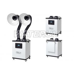 200W Hair Salon Fume Extractor White Color / Digital Display nail fume extractor