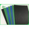 China 1.5mm 2.0mm Recycled Pulp Varnish Colorful Paperboard For File Folders wholesale