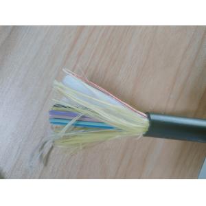 Single Mode G652D Aerial Fiber Optic Cable ADSS 100M Span All Dielectric 48 Cores