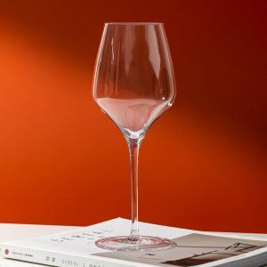 Handmade 600ml Glass Drinking Goblets Crystal Long Stem Red Wine Glasses