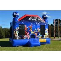 China Durable Toddler Inflatable Bouncer , Outdoor Commercial World Disney Jumping Castle on sale