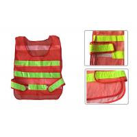 China Reflective Light Vest Mesh Fabric Traffic Safety Equipment on sale