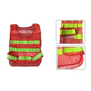 China Reflective Light Vest Mesh Fabric Traffic Safety Equipment supplier