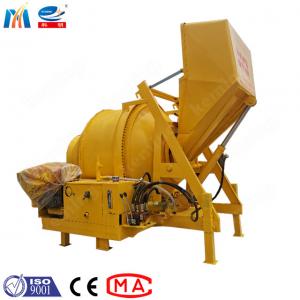 China 350L Diesel Concrete Drum Mixer Construction Machine With Hydraulic Lifter supplier