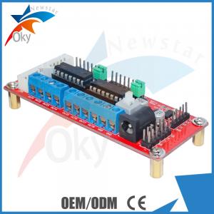 China Four DC Motor Driver Module for Arduino , SMT L293D Chip 4WD car L293D modules supplier