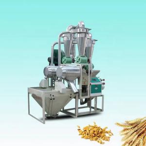 Industrial 100-500kg/H Primary Fine Corn Flour Milling Machine 14kw