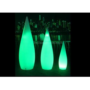 China Energy Saving  Hotel Floor Standing Lamps Art Design With Water Drop Shape supplier