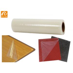 China Aniti Scratch PE Surface Protection Film Roll For Acrylic Sheet ABS Plastic Surface supplier