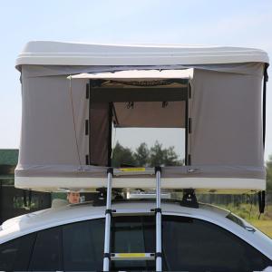 China White 4x4 Rentals In Iceland Car Roof Tent For Small Vehicles / Compact SUVS supplier