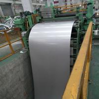 China Slit Edge Stainless Steel Strips with Long-Lasting PVC Film Protection on sale