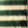 Popular Colorful Polyester Fleece Fabric Striped Velvet Upholstery Fabric