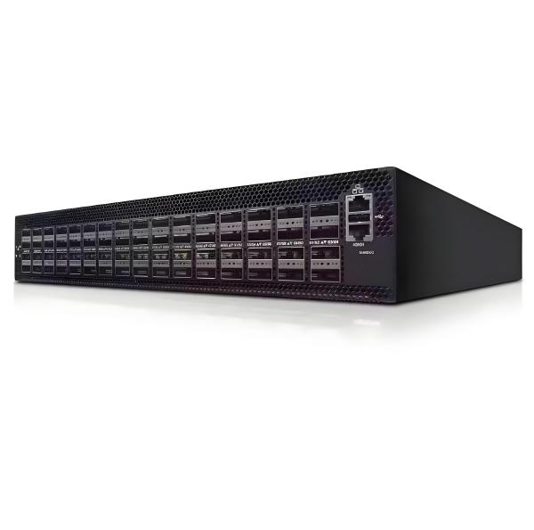 Alta densidad QM9700 1U NDR 400Gb/s 64 puertos 32 puertos OSFP 2 NDR Intercambio de Internet de red InfiniBand