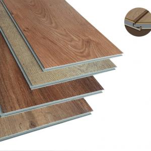 China CE Certified 4mm 5mm 6mm 7mm Click Lock Spc Vinyl Flooring Tile Plastic Luxury Vinyl Plank supplier