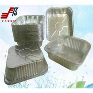 China Hygienic Aluminum Foil Food Tray Sushi Packing for Dining Hall supplier