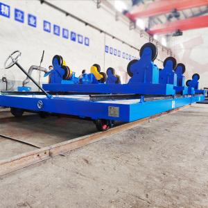 China Explosion Proof 6T Industrial Rail Trolley For Spraying Painting / Drying Workshops supplier