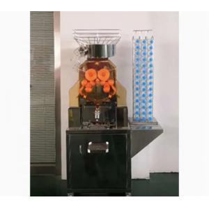 Industrial Metal Orange Juice Vending Machine Automatic Maker Stainless Steel
