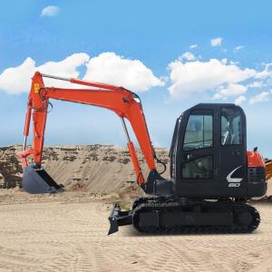 China 4.4km/H Mini Micro Digger Excavator 36.2Kw With Yanmar Engine supplier