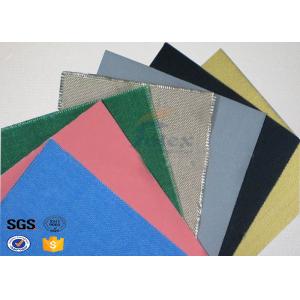 China Colorful PVC Coated Fiberglass Fabric for Flex Duct , Air Duct supplier