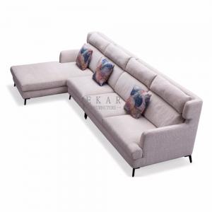 European Style Modern L Shaped Design Couch Sofa Set