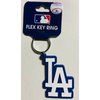 China Flexible PVC  Rubber Keychain Baseball Champs Los Angeles Dodgers MLB on sale