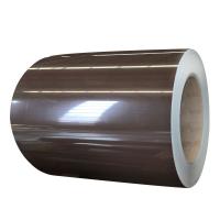 China HDP Valspar Customized Brown 0.50-1.0mm Z275 PPGI Pre-painted color coating steel coils DX51D use for roofing Panel on sale