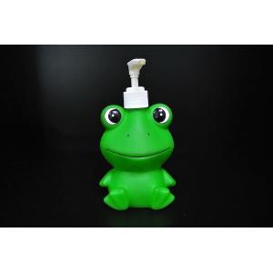 Green Frog Character Customized Cartoon Shampoo Bottle 6 Inch For Home 