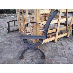 China Antique Cast Iron Garden Bench Legs With Wood Slats For Cast Metal Garden Bench supplier