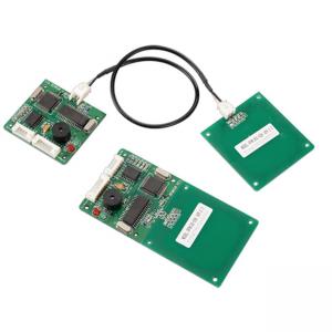 13.56 Mhz Contactless RFID Card Reader And Writer Module Semi Transparent Plastic Bezel