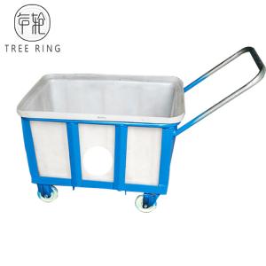 China Rotomolding Durable Hand Poly Box Truck Plastic Mobile Nesting Container 90L supplier