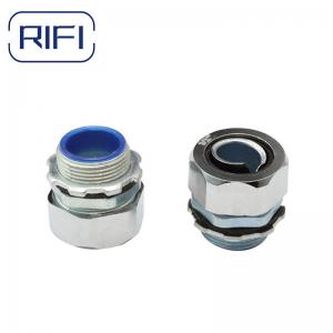 Plum Type Flexible Conduit And Fittings Male Thread Zinc Cable Conduit Connector