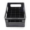 24 Plastic Beer Bottle Crate, Beer Crate For Sale, Transferheavy duty Black plastic storage box,milk crates heavy duty Transit storage