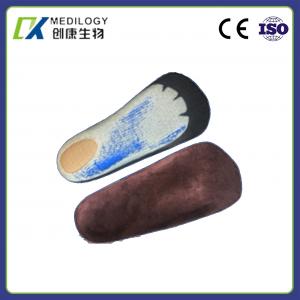 Plantillas planas termoplásticas del arco de pie de las plantillas diabéticas antibacterianas del pie