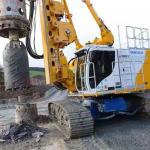 used rotary drill rig ,hydraulic piling rig , used soilmec piling rig , used bauer drill rig