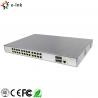 China 28 Port 10G Managed L2 Industrial Ethernet POE Switch 24 Port 10/100/1000 Base -T wholesale