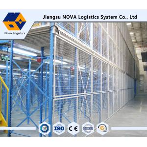 China NOVA Brand High Space Utilization Multi Tier Mezzanine Rack / Adjustable Metal Shelving supplier