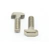 M10 T Head Stainless Steel Screws / Silvery Hammer Head Screw For Industry