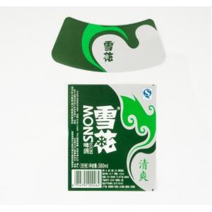 China Heat Resistant Waterproof Beer Bottle Labels , Beer Bottle Stickers wholesale