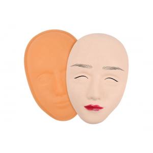 Silicone 5D Fake Eyebrow Eyeline Lips Model Practice Skin Head