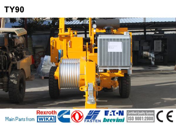 Overhead Line Stringing Equipment 9T Hydraulic Electrical Pull String