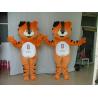 China adults party tiger mascot cartoon costume wholesale